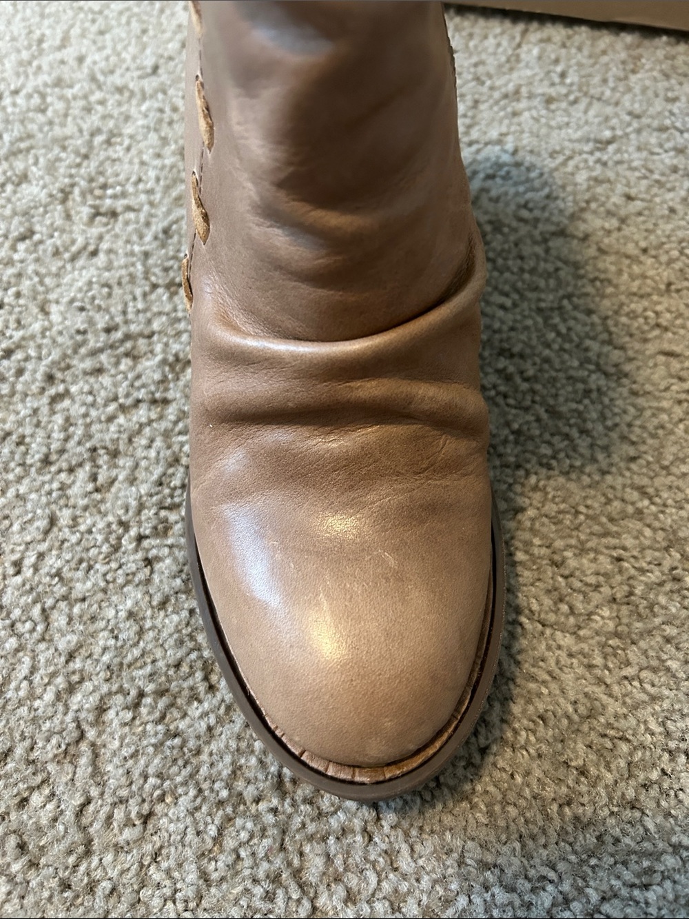 BORN Toni Leather Heeled Boots 8.5 - Picture 4 of 11